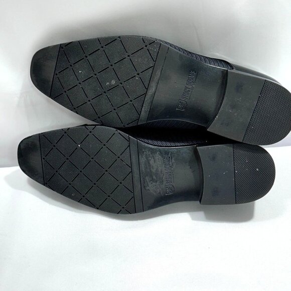 Stacy Adams Pharoah Cap Toe Oxford Men's Shoes Black US 8.5M Wedding - Picture 12 of 13